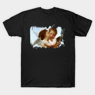 Kissing Cherub angels T-Shirt